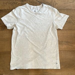 Reigning Champ Lightweight Jersey T-Shirt, Heather Grey, M